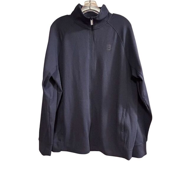 Bench Men's Blue Full Zip Pullover Jacket Size M Eco-Friendly Casual - Picture 1 of 16